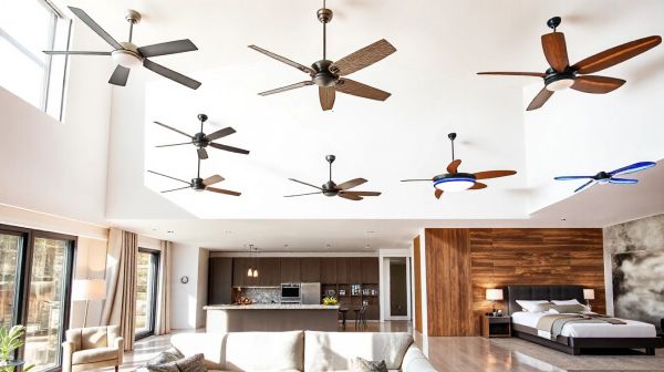 Top 5 ventilateurs de plafond pour un style et un confort optimal