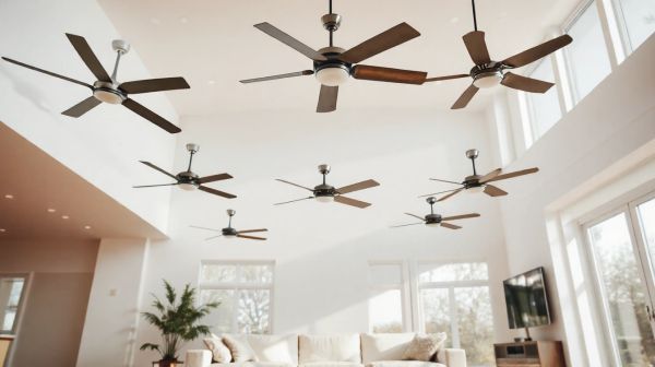 Top 5 ventilateurs de plafond pour un style et un confort optimal